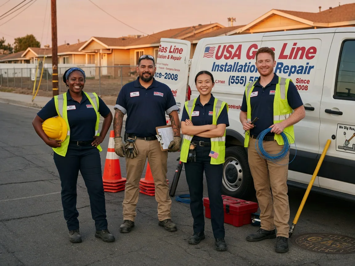 Gas Line Installation company in Lamont, MI
